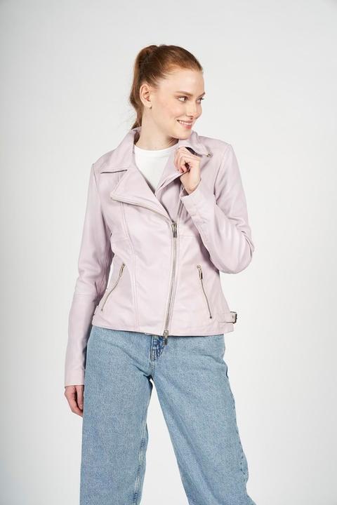 Actual product image Freaky Nation Be Princess Leather Biker Jacket (S)
