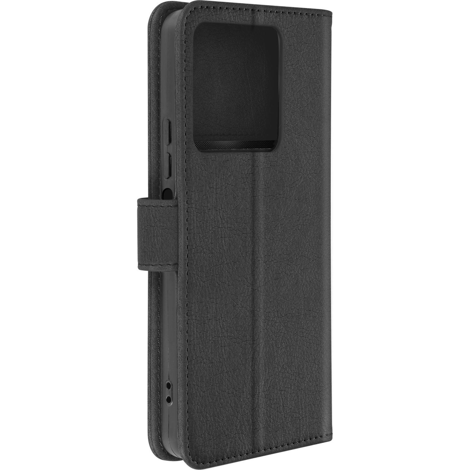 Thumbnail - Avizar Chesterfield Wallet Cover Series (Xiaomi Redmi Note 13 5G), Smartphone Hülle, Schwarz