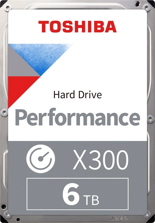 Actual product image Toshiba X300 (6 TB, 3.5", CMR)