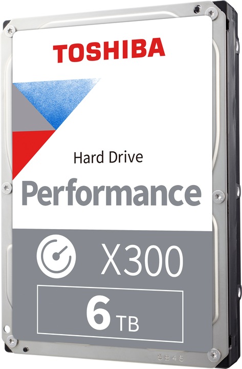 Actual product image Toshiba X300 (6 TB, 3.5", CMR)