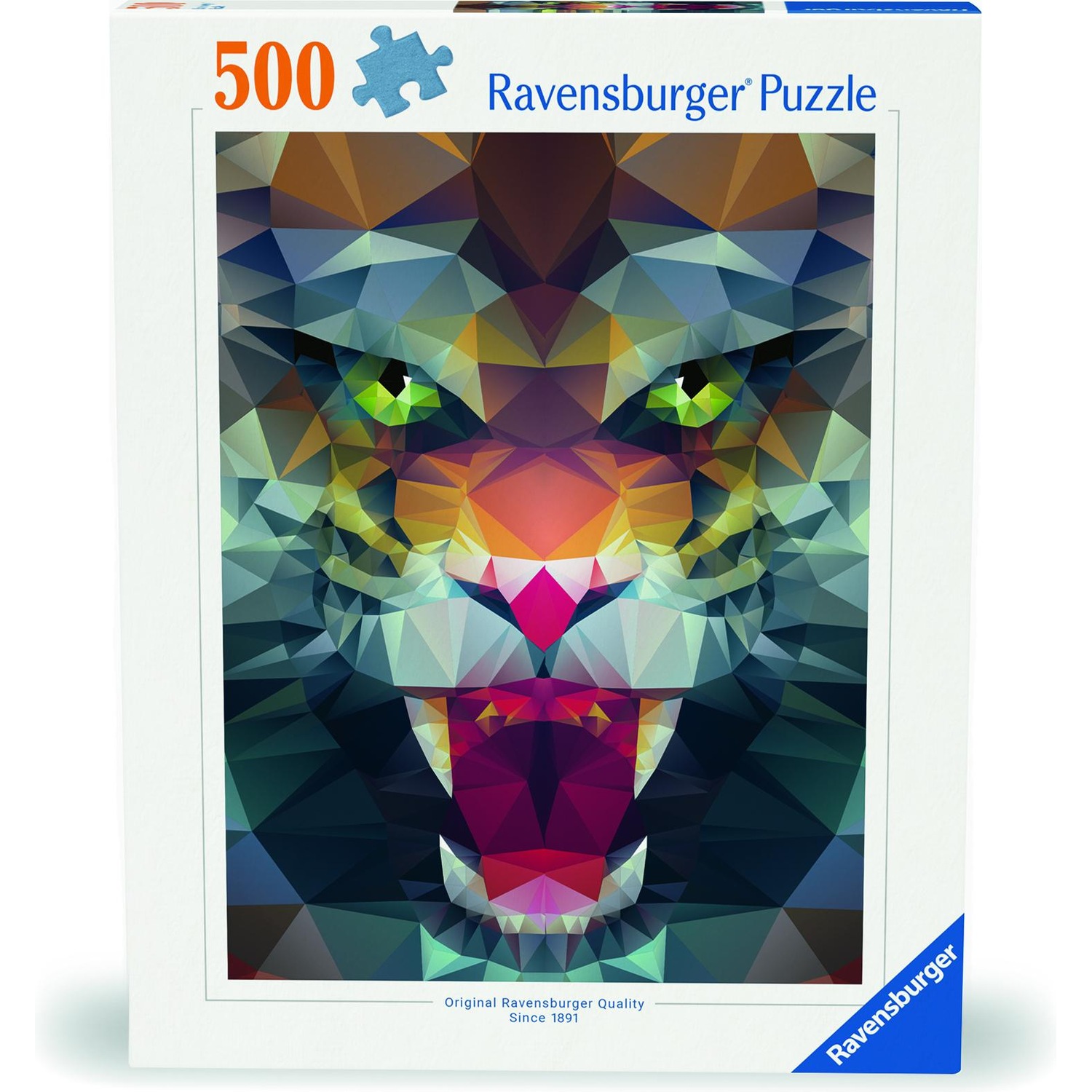 Ravensburger Löwe aus Polygonen (500 Teile)