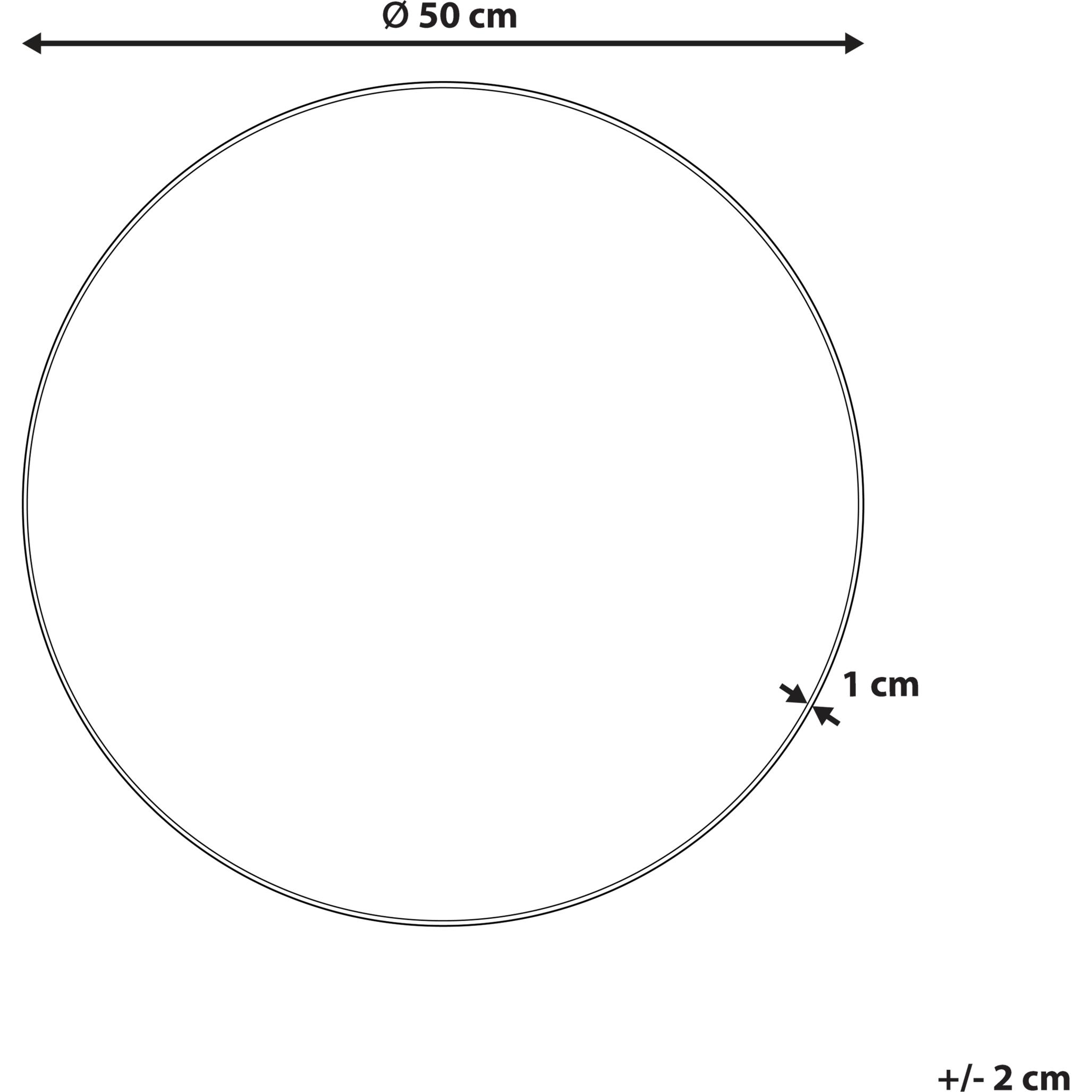 Thumbnail - Beliani, Spiegel, Agen (50 x 50 x 0.5 cm)