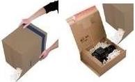 Actual product image Colompac Filling material Flo-Pac packaging chips, 45 litre cushioning chips, white, recommended for