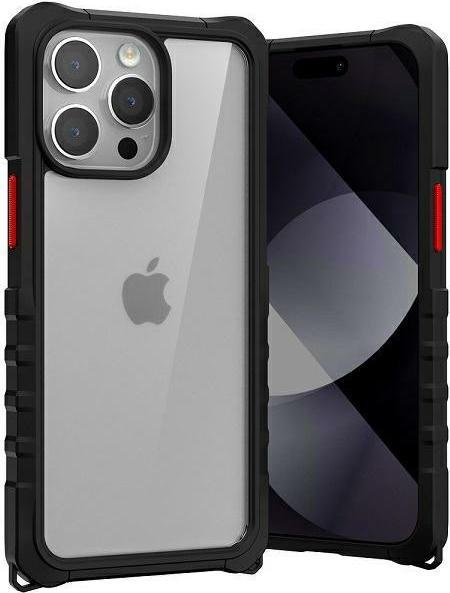 Actual product image Bumper Pop Case iPhone 15 Pro Max 6.7" czarny /black (Apple iPhone 15 Pro Max)