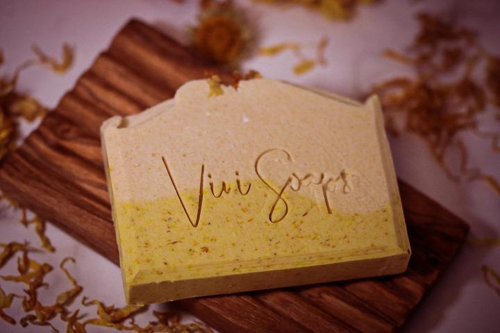 Image du produit Vivi Soaps Calendula - Savon au lait de chèvre (Savon dur)