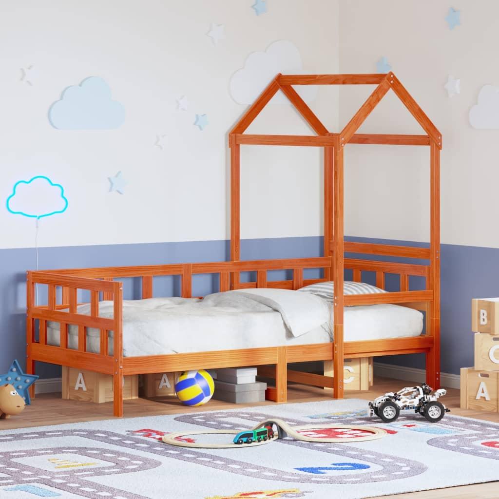 Thumbnail - VidaXL, Bett, Tagesbett mit Dach (90 x 200 cm)