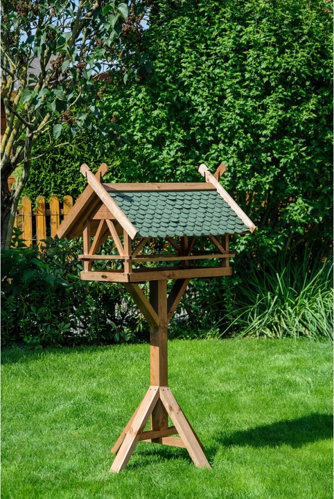 Actual product image Dobar Bird Feeder Westfalen incl. Stand 78 x 62 x 148 cm