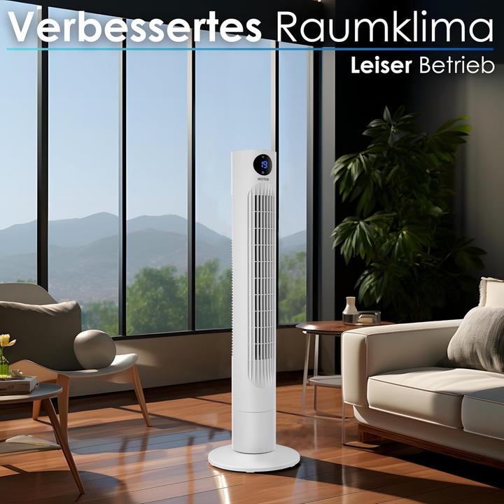 Actual product image Leiser Turmventilator