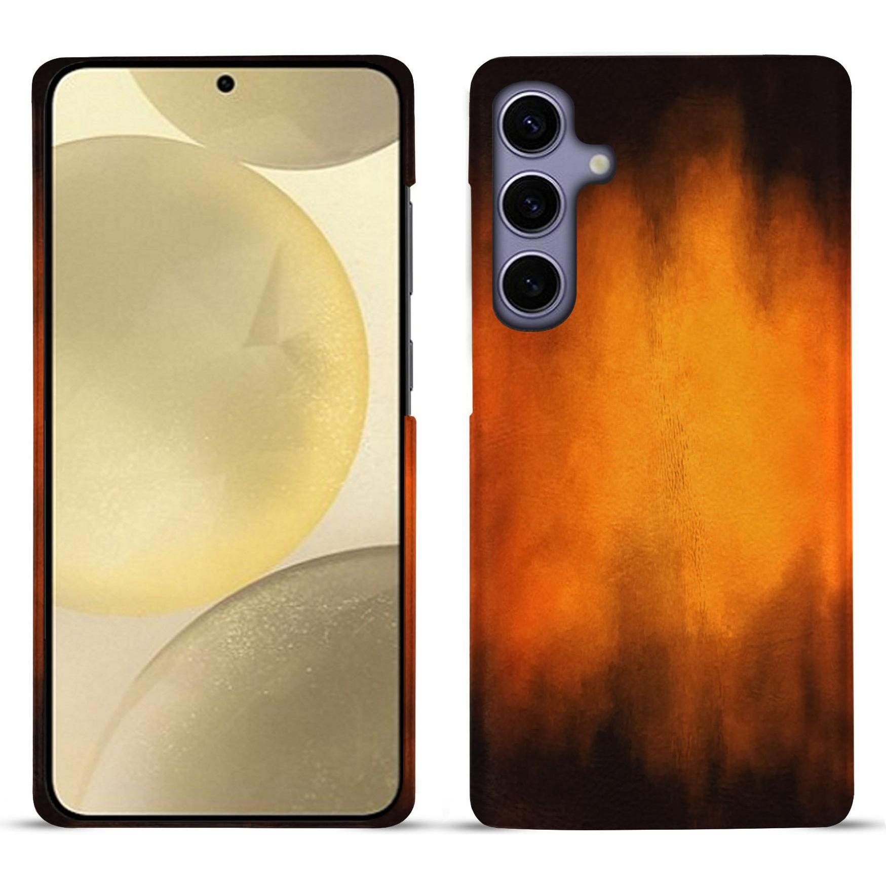 Noreve Lederschutzhülle (Samsung Galaxy S23+, Samsung Galaxy S24+), Smartphone Hülle, Violett