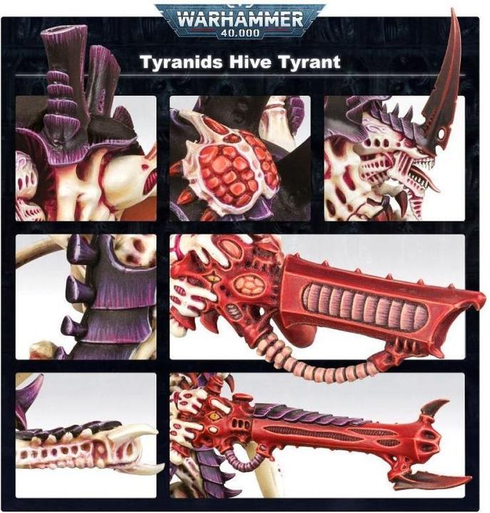 Image du produit Games Workshop Warhammer 40k Tyranids : Ruche Tyrant (Matières plastiques)