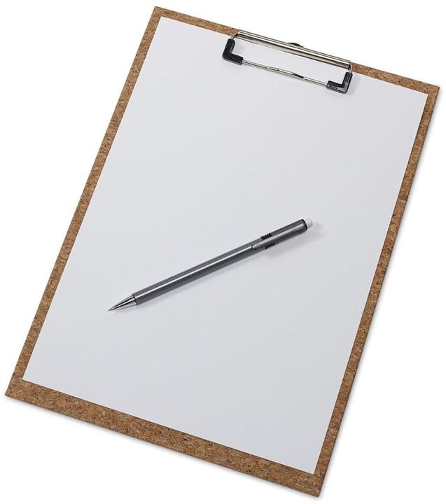 Produktbild Maul Klemmbrett cork, aus Kork, A4 hoch Klemme aus Metall, Klemmweite: 8 mm, flache Bügelklemme