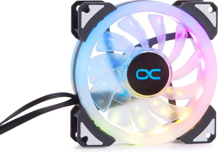 Image du produit Alphacool Cyclone de glace Aurora LUX Digital RGB (92x92x25mm) (92 mm, 1x)