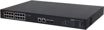 Produktbild Dahua PoE PFS3220-16GT-240 Netzwerk-Switch Unmanaged L2 Gigabit Ethernet (10/100/1000) Power over Ethernet (18 Ports)