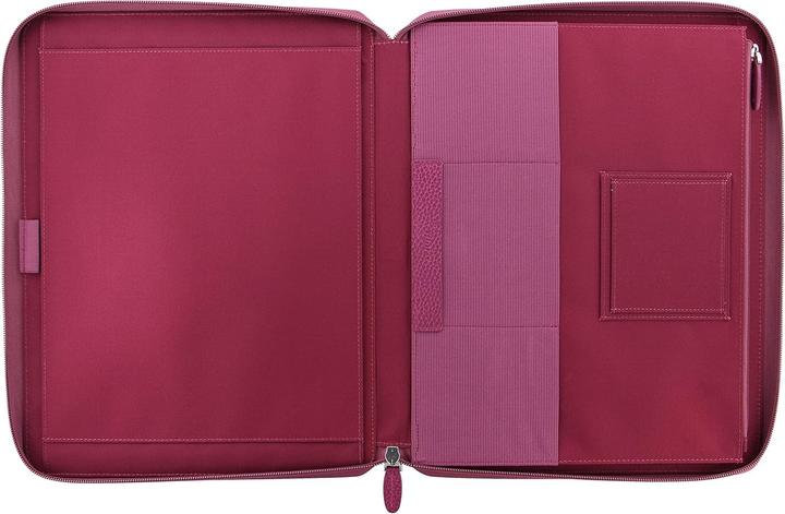 Produktbild Filofax Blockmappe Finsbury Folio Zipped Raspberry (A4, 1x)