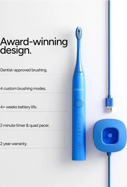 Produktbild Ordo Sonic+ Zahnbürste blau