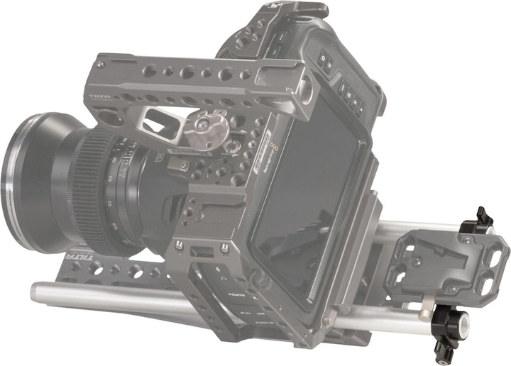 Immagine prodotto Tilta Adattatore ad asta per piastra batteria Mini V-Mount (Accessori per gabbie)