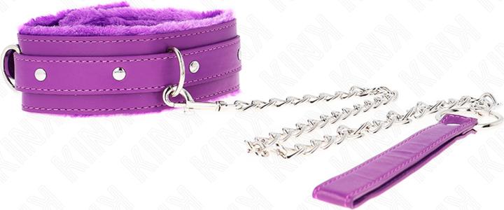Produktbild Kink HALSBAND MIT LEINE 65 CM MIT EINSCHRÃ„NKUNGEN LILA 36-42 CM X 5,5 CM