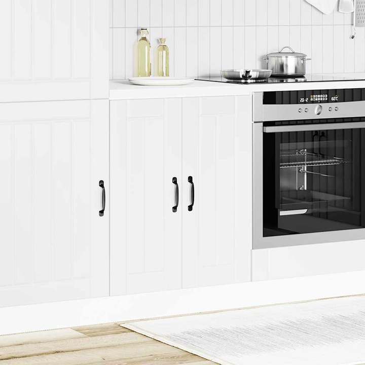 Actual product image VidaXL Kitchen corner base unit Lucca Concrete grey Wood-based material Corner base unit