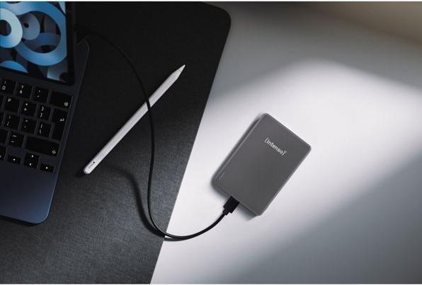 Actual product image Intenso Magn. Wireless Powerbank MW10000 10000 mAh Grey (10000 mAh, 20 W, 37 Wh)