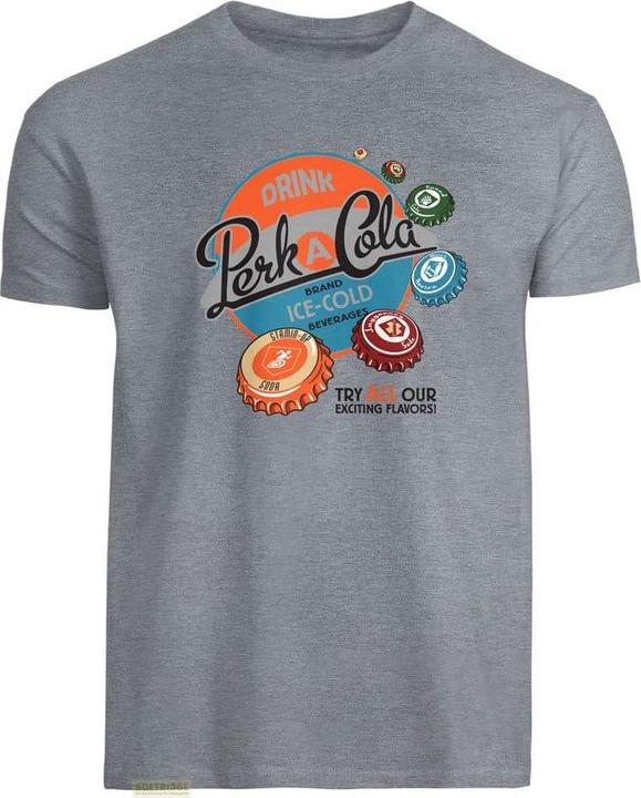 Image du produit Dpi Merchandising Call of Duty : Black Ops 6 T-shirt unisexe ""Perk-A-Cola"" Grey (L)