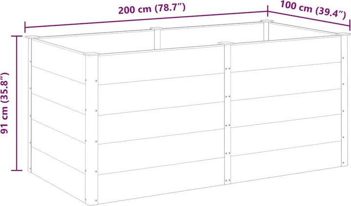 Immagine prodotto vidaXL Garten-Hochbeet
