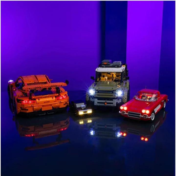 Light my bricks LMB 2.0 LEGO® Vehicle Starer Pack Light Kit