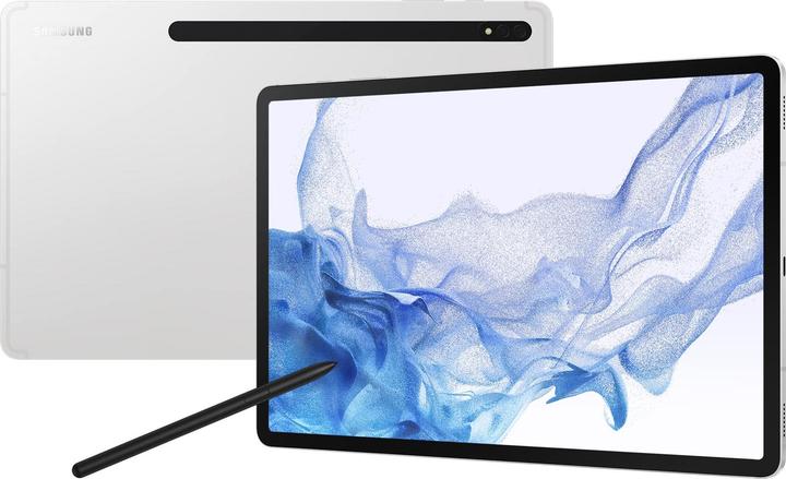 Produktbild Samsung Galaxy Tab S8+ (5G, 12.40", 256 GB, Silver)