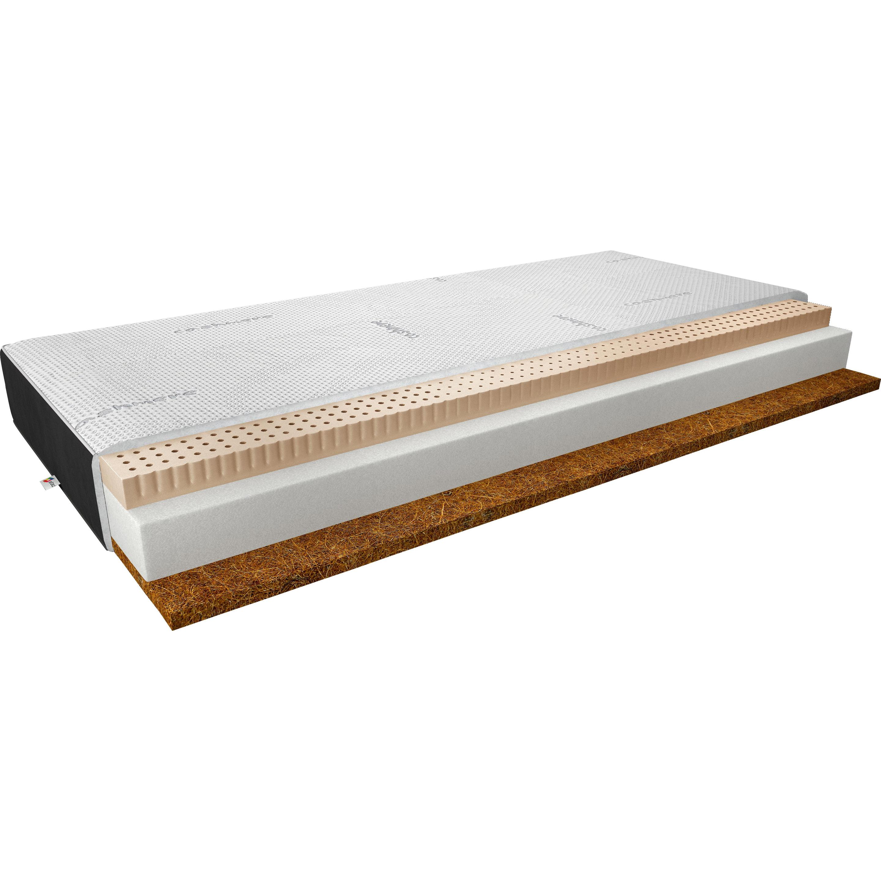ELTAP, Matratze, Mokka Velvet Black (180 x 200 cm, Latexkern)