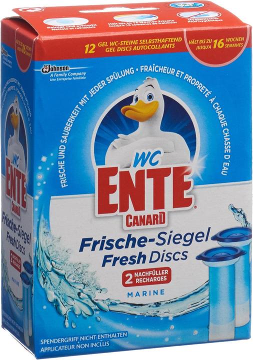WC-Ente Frische-Siegel 2er Nachfüller Marine