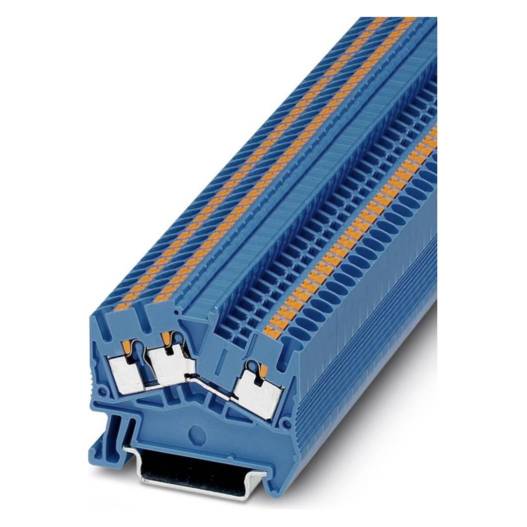 Phoenix Contact Doorvoerklemmenblok 4mm, Kabels + Stekkers, Blauw