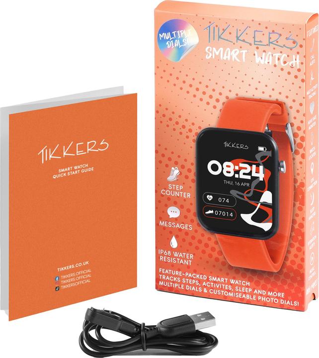 Produktbild Tikkers Smart Watch Series 13 Silicone Strap