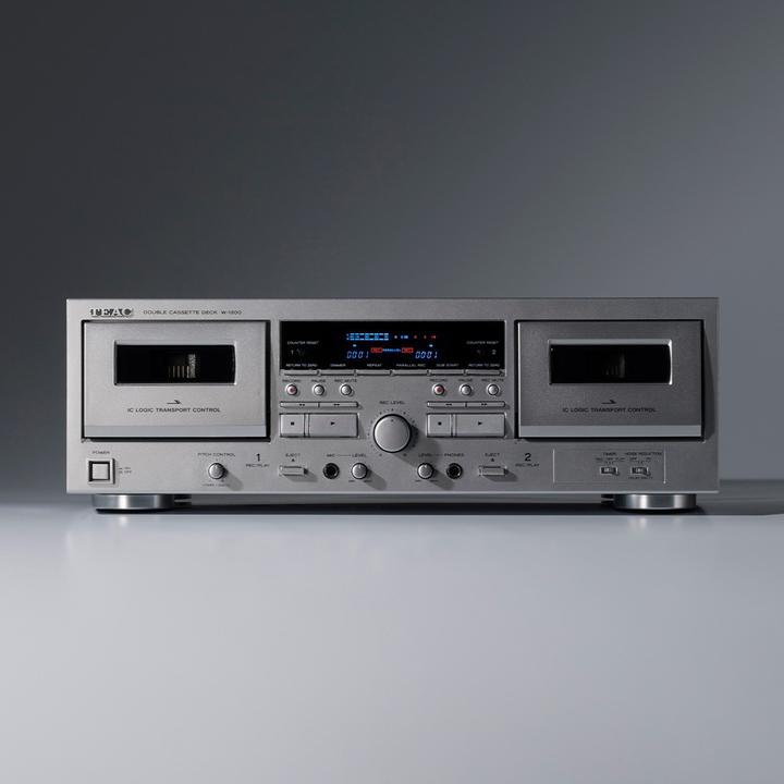 Actual product image TEAC W-1200-S Double Cassette Deck