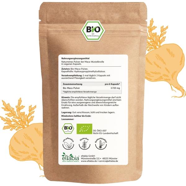 Produktbild Eltabia Bio Maca (100 Stück, Kapseln)