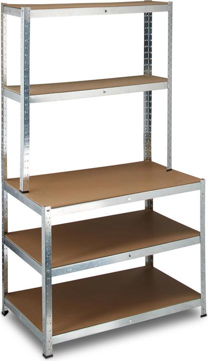 Actual product image Relaxdays Heavy duty shelving