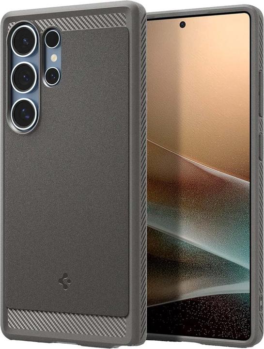 Image du produit Spigen Rugged Armor Mag MagSafe Hülle für Samsung Galaxy S25 – grau (Samsung Galaxy S25 Ultra)