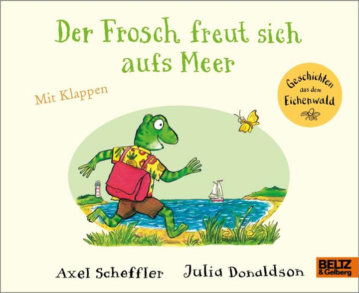 Actual product image The frog is looking forward to the sea (German)