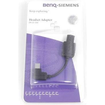 BenQ Siemens Headsetadapter DCO-100, black, Blister, Headset Zubehör