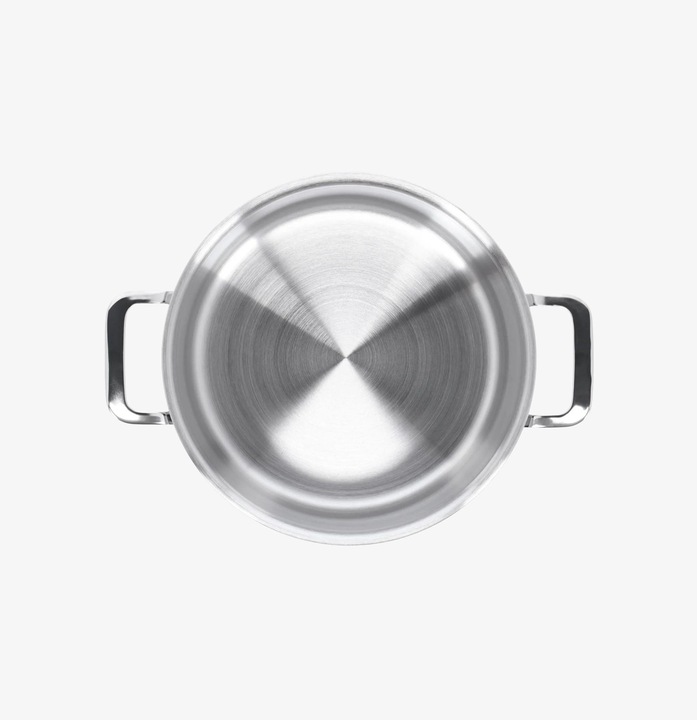 Actual product image Demeyere Intense 5 Soeppot 24 cm met dubbelwandig deksel (24 cm, Pot, Stainless steel)