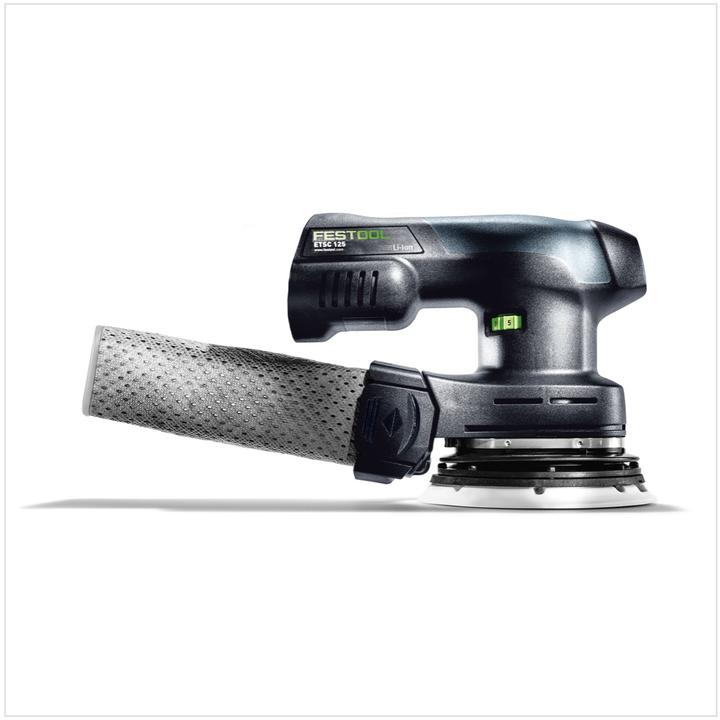 Actual product image Festool ETSC 125 Li-Basic cordless random orbital sander ( 201533 ) 18V 125mm brushless Solo + Systainer - (Eccentric grinder, 720 W)
