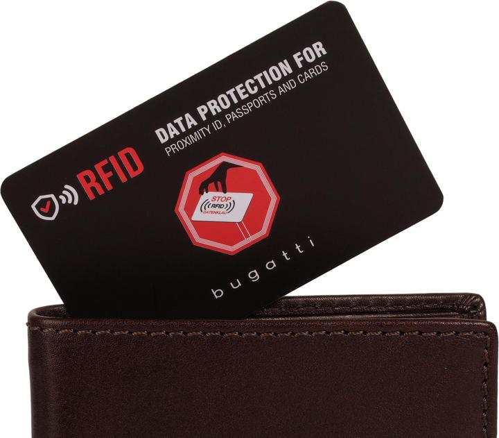 Immagine prodotto Bugatti Neaples Geldbörse RFID Schutz Leder 10 cm
