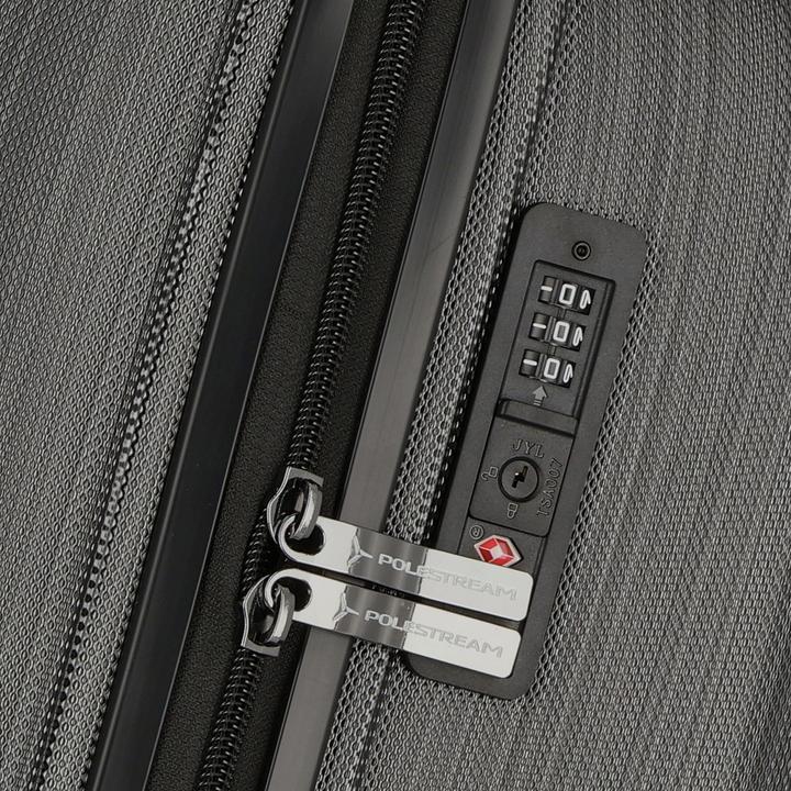 Produktbild Polestream Moonrock 4 Rollen Kabinentrolley 55 cm mit Dehnfalte (34 l)