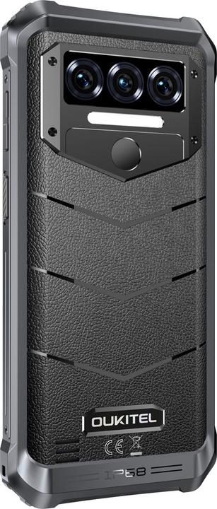 Productafbeelding Oukitel Smartphone WP38 6GB/256GB 10600mAh Dual SIM Schwarz (256 GB, Zwart, Dubbele SIM, 4G)