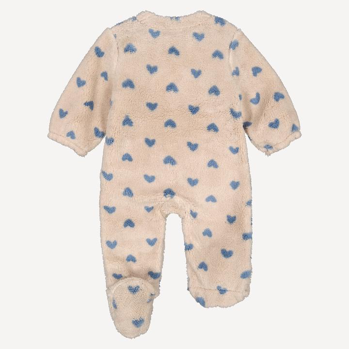 Produktbild La Redoute Collections Fleece-Overall mit Herzchenmuster (74, 80)