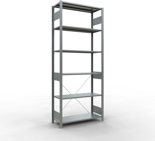 Actual product image Schulte Lagertechnik MULTIplus85 basic racking system with cross braces