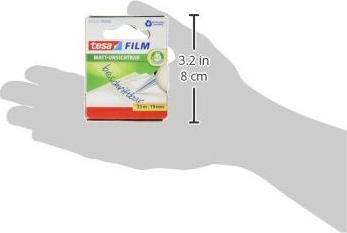 Immagine prodotto tesa 1x tesafilm INVISIBLE, matt-unsichtbar, alterungsbeständig und reissfest (19 mm)