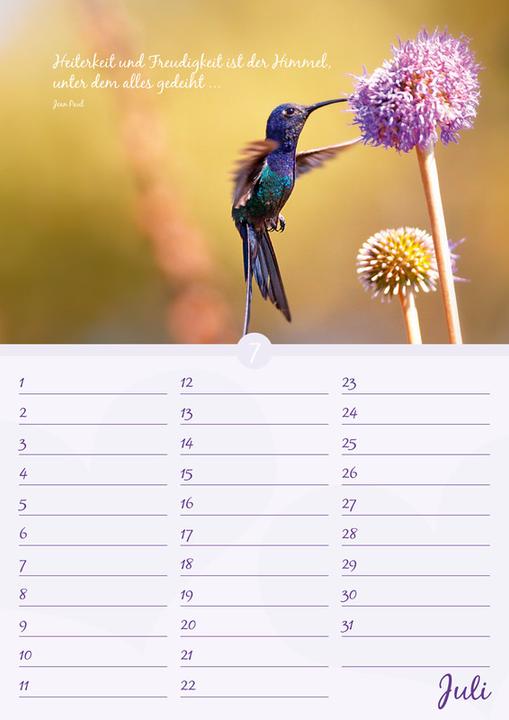 Immagine prodotto Calendario dei compleanni Tempo libero per l'anima (Speciale, Copertina rigida, Tedesco)