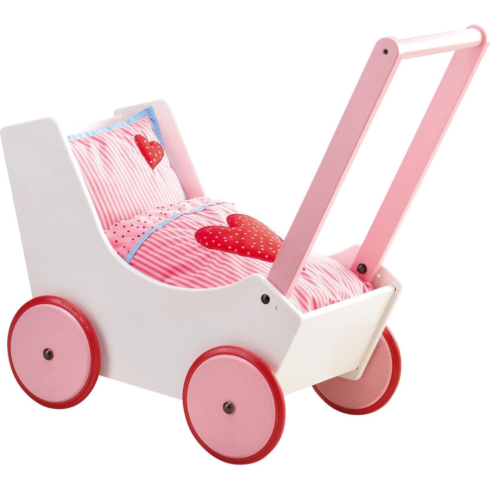 Haba Puppenwagen Herzen (5638639)