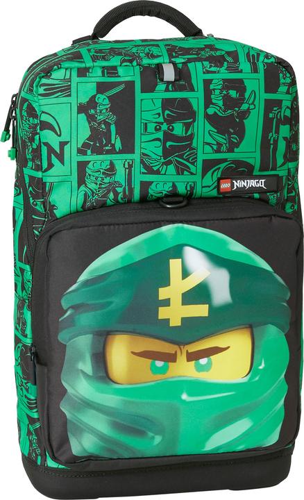 Image du produit BBM LEGO - Sac d'école Optimo Plus - Ninjago vert (20213-2201)