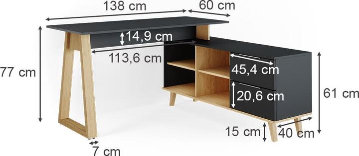 Image du produit Vicco Nautica (138 x 60 x 77 cm)