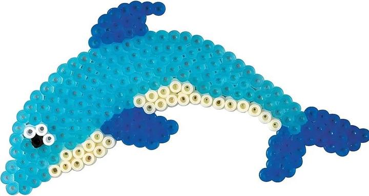 Actual product image Hama Perlen Pin Plates Dolphin - Seahorse - Frog - Dragon